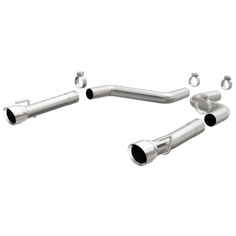 MagnaFlow Axle-Back 15-16 Dodge Charger 6.2/6.4L V8 Race Series SS Dual Tip Dual Rear Split Exit - mag19235