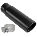 Magnaflow Tip W/Clamp 3x12x2.5 ID Blk - mag35234