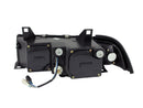 ANZO 1992-1998 BMW 3 Series E36 Projector Headlights w/ Halo Black G2 1 pc - anz121325