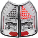 ANZO 2005-2008 Dodge Magnum LED Taillights Chrome - anz321016