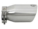 aFe MACH Force-Xp Universal 304 SS Single-Wall Clamp-On Exhaust Tip - Polished - afe49T25354-P07