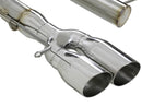 aFe MACHForce XP 08-13 BMW 135i L6-2.0L N54/N55 3in. 304 SS Axle-Back Exhaust w/Polished Tips - afe49-36302-P