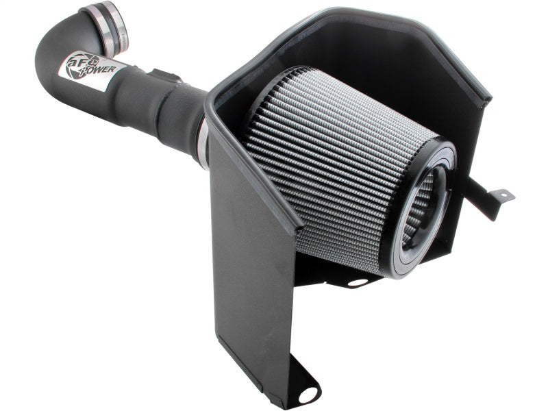 aFe MagnumFORCE Intakes Stage-2 Pro DRY S Nissan Titan 04-13 V8-5.6L Black Powdercoated Tube - afe51-10312-1