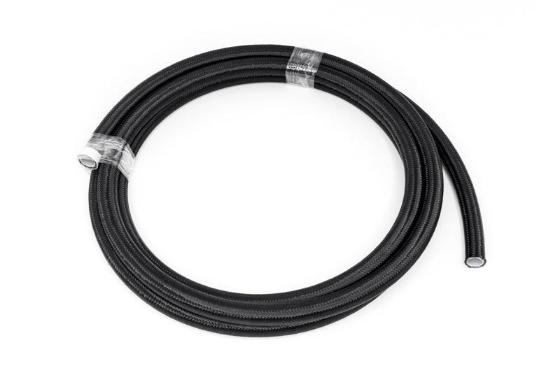 DeatschWerks 6AN Black Nylon Braided PTFE Hose 10 Feet - dw6-02-0864-10