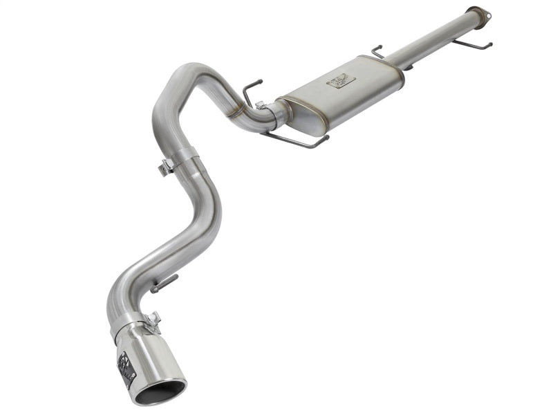 aFe MACH Force Xp 3in SS Cat-Back Single Side Exit Exhaust w/Polished Tips 07-14 Toyota FJ Cruiser - afe49-46003-1P