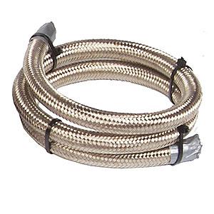 Aeromotive SS Braided Fuel Hose - AN-08 x 4ft - aer15704