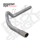 Diamond Eye KIT 4in DPF-BACK SGL AL 08-09 6 4L F250/F350 PCKGD BX46X14X14OD EL-PL 44inX13 5inX13 5in - depK4360A