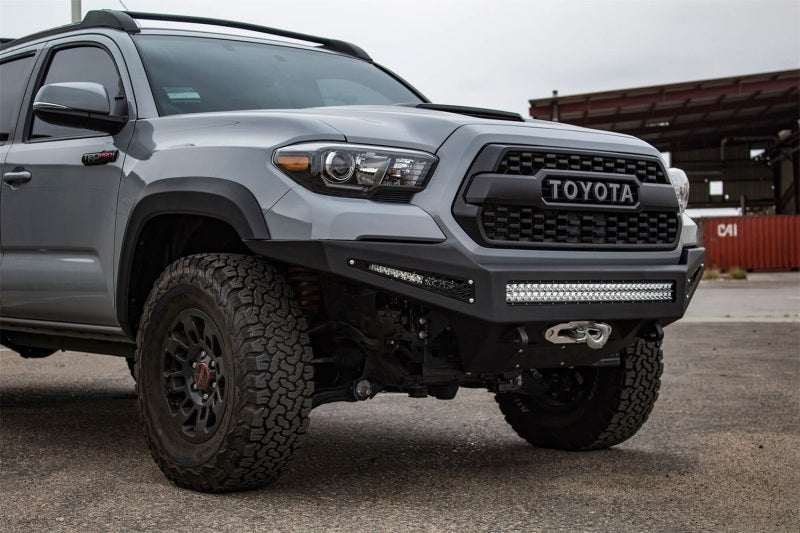 Addictive Desert Designs 16-18 Toyota Tacoma HoneyBadger Front Bumper - addF687382730103