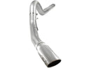 aFe Atlas 5in DPF-Back Aluminized Steel Exh Sys, Ford Diesel Trucks 08-10 V8-6.4L (td) Polished tip - afe49-03054-P