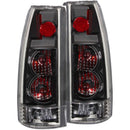 ANZO 1999-2000 Cadillac Escalade Taillights Black - New Gen - anz211144