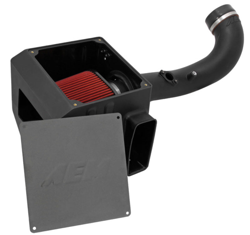 AEM 09-10 GM Silverado/Seirra 5.3L-V8 Silver Brute Force Air Intake - aem21-8030DC