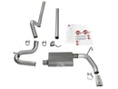 aFe Scorpion 2-1/2in Aluminized Steel Cat Back Exhaust 07-17 Jeep Wrangler V6-3.6/3.8L (4 Dr) - afe49-08044-1P