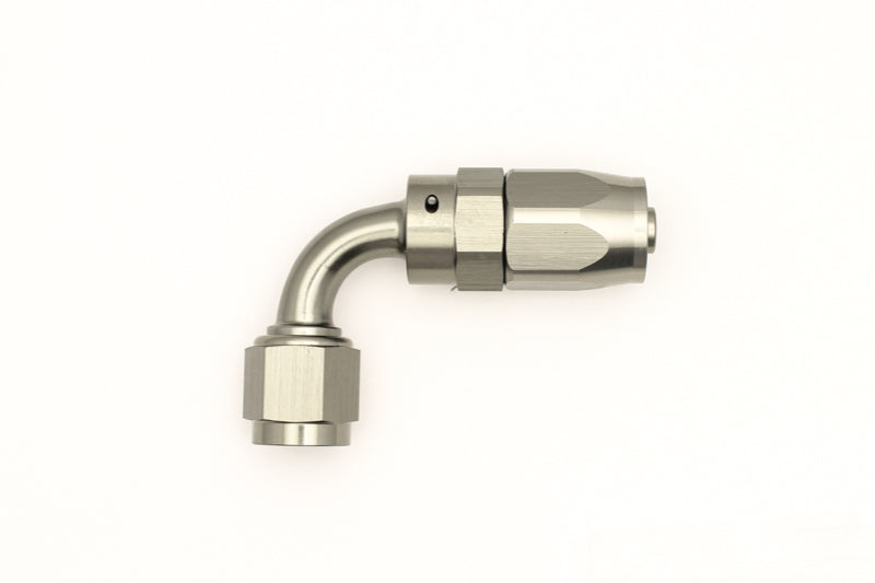 DeatschWerks 6AN Female Swivel 90-Degree Hose End CPE - dw6-02-0803