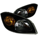 ANZO 2005-2010 Chevrolet Cobalt Crystal Headlights Black - anz121154
