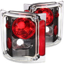 ANZO 1973-1987 Chevrolet C 10 Taillights Black - anz211016