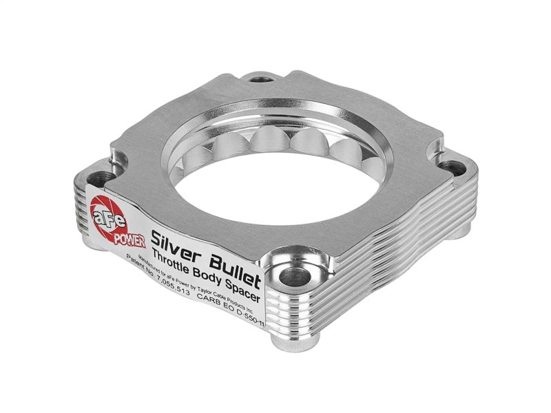 aFe Silver Bullet Throttle Body Spacer 12-15 BMW 328i (F30) L4-2.0L N20/N26 - afe46-31009