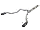 aFe MACHForce XP 3in 409-SS Exhaust Cat-Back 2017 Ford F-150 Raptor V6-3.5L (tt) w/ Black Tip - afe49-43045-B