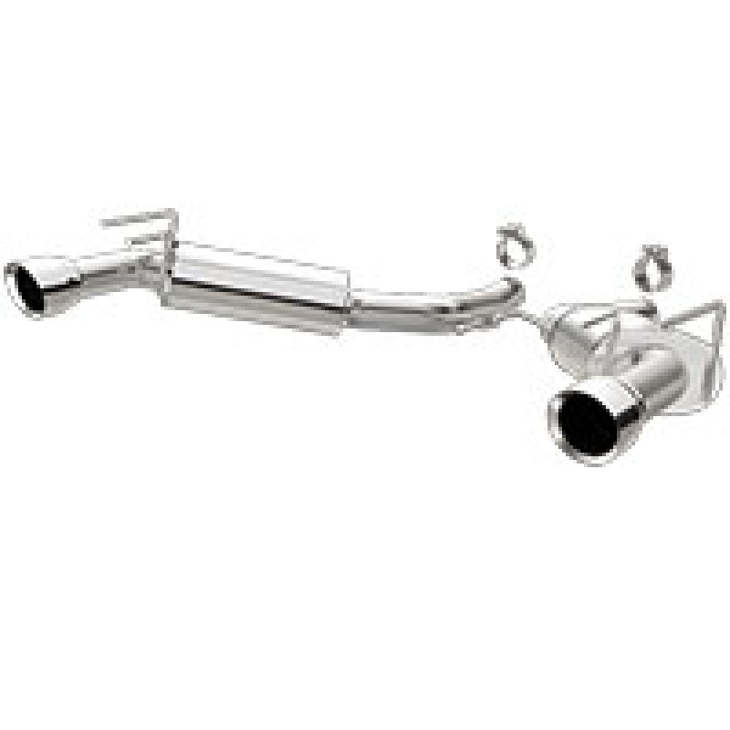 MagnaFlow Street Series Axle Back 14-15 Chevy Camaro 6.2L V8 SS Polished Dual Split Rear Exit - mag19185