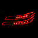 ANZO 2010-2013 Mercedes Benz E Class W212 LED Taillights Red/Clear - anz321331