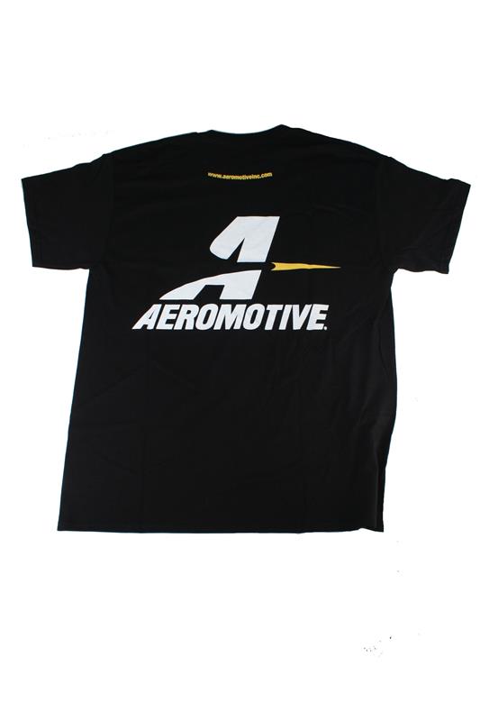 Aeromotive Logo T-Shirt (Black) - Medium - aer91015