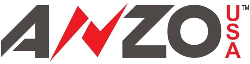 ANZO 2000-2003 BMW 3 Series E46 LED Taillights Red Clear 4pc - anz321185