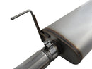 aFe MACHForce XP SS Exhaust 3in Cat-Back w/4.5in Black Tip 11-14 Ford F150 Ecoboost V6 3.5Ltt - afe49-43067-B