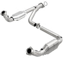 MagnaFlow Conv DF 07-09 Chevrolet/GMC Silverado/Sierra 2500 HD 6.0L Y-Pipe Assembly excludes Classic - mag49644