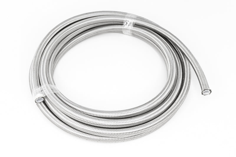 DeatschWerks 6AN SS Double Braided PTFE Hose 20 Feet - dw6-02-0861-20