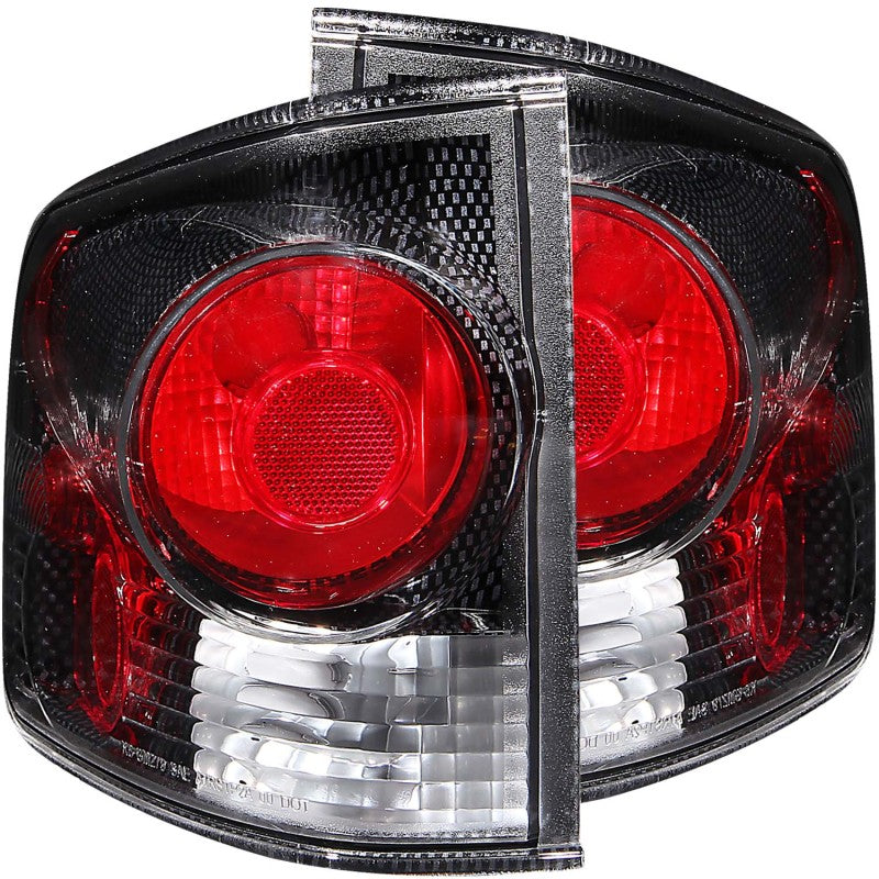 ANZO 1995-2005 Chevrolet S-10 Taillights Carbon 3D Style - anz211033
