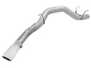 aFe Atlas 5in DPF-Back Aluminized Steel Exh Dodge RAM Diesel 13-14 6.7L (td) Mega Cab w/Polished Tip - afe49-02039-P