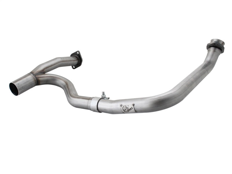 aFe Twisted Steel Y Pipe 2-2.5in SS Exhaust 12-17 Jeep Wrangler Unlimited V6-3.6L(4 Dr-Manual Trans) - afe48-46207