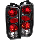 ANZO 1997-2001 Jeep Cherokee Taillights Black - anz211103