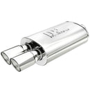 MagnaFlow Muffler W/Tip Mag SS 14X5X8 2.25/3 - mag14862