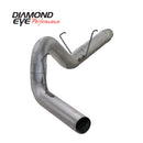 Diamond Eye KIT 5in DPF (DPF) SGL SS 07.5-11 CUMMINS 6 7L PCKGD BX46X14X14OD EL-PL 44inX13 5inX13 - depK5252S
