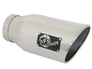 aFe MACHForce-Xp 5in Inlet x 7in Outlet x 15in length 409 Stainless Steel Exhaust Tip - afe49T50701-P15