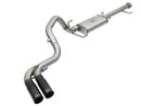 aFe Rebel Series 3in Stainless Steel Cat-Back Exhaust System w/Black Tips 07-14 Toyota FJ Cruiser - afe49-46030-B