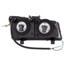 ANZO 2003-2006 Chevrolet Silverado 1500 Projector Headlights w/ U-Bar Chrome - anz111313