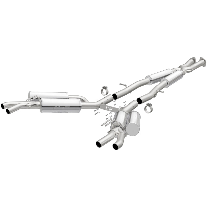 MagnaFlow 2018 Kia Stinger V6 3.3L (Reuse Fascia Tips) Stainless Cat Back Perf Exhaust - mag19406