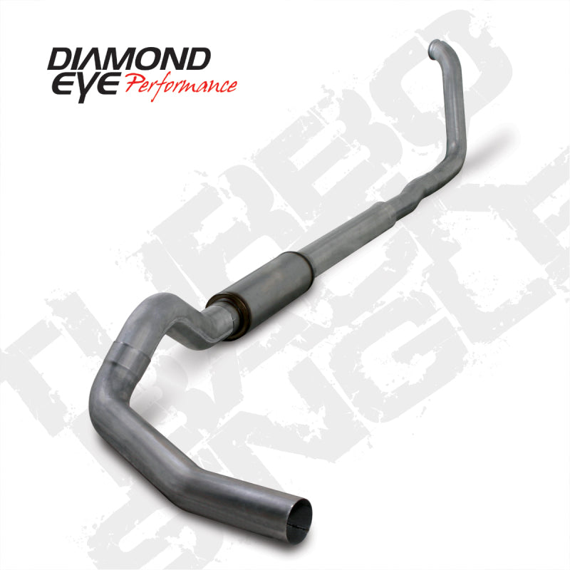 Diamond Eye KIT 5in TB SGL SS: 99-03 FORD 7.3L F250/F350 - depK5322S