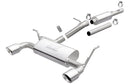 MagnaFlow 2018+ Jeep Wrangler 3.6L 409 SS Dual Split Rear Exit Polished Tips Cat-Back Exhaust - mag19416