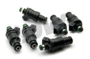 DeatschWerks 95-99 DSM 4G63 Low Z 550CC Top Feed Injectors - dw42M-02-0550-6