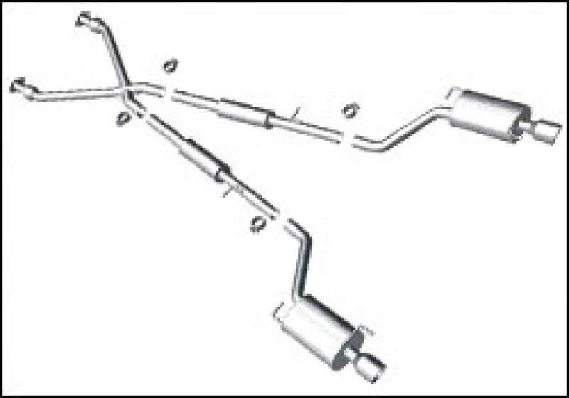 MagnaFlow SYS C/B 07-08 Infiniti G35 Sedan - mag16862