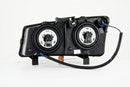ANZO 2003-2006 Chevrolet Silverado 1500 Crystal Headlights w/ Halo Chrome - anz111211