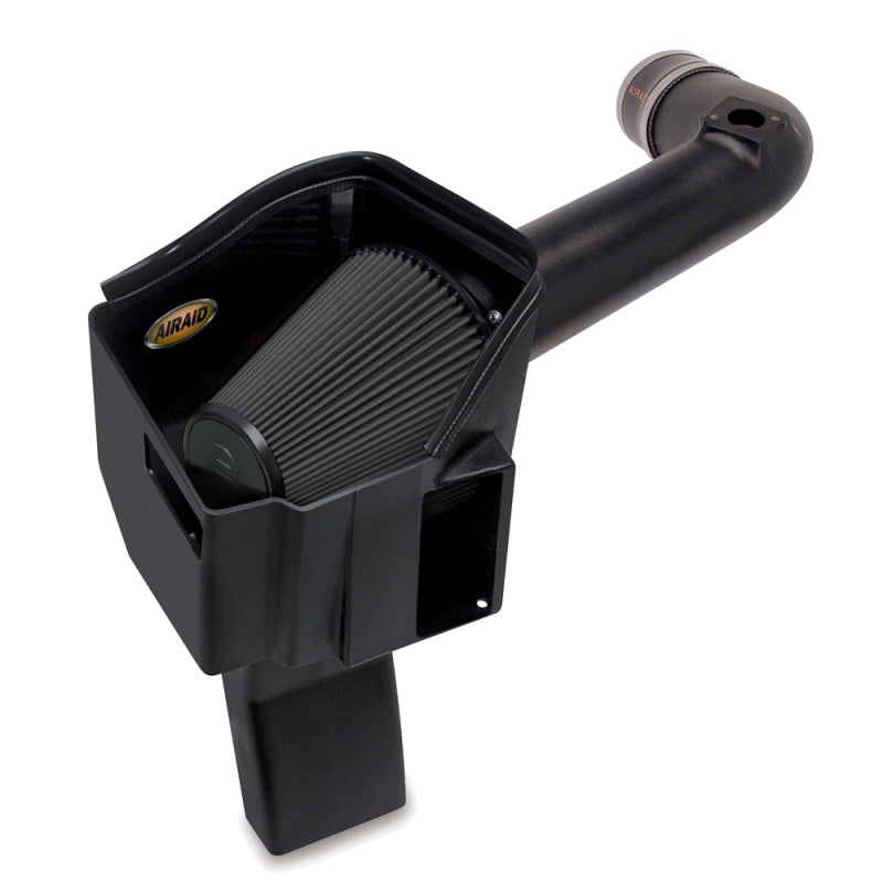 Airaid 01-04 GM 2500/3500 Pickup / 6.6L DSL MXP Intake System w/ Tube (Dry / Black Media) - air202-266