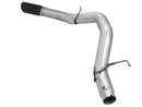 aFe MACHForce XP 5in DPF-Back SS Exhaust Dodge RAM 13-14 6.7L (td) Mega Cab w/ Black Tip - afe49-42039-B