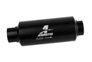 Aeromotive In-Line Marine Filter - AN-12 - 40 Micron SS Element - Black Hardcoat Finish - aer12343