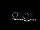 ANZO 2000-2003 BMW X5 Projector Headlights w/ Halo Chrome - anz121397