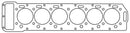 Cometic 71-93 Jag V12 Left Side 93mm .059 inch CFM-20 MLS Head Gasket - cgC4330-059