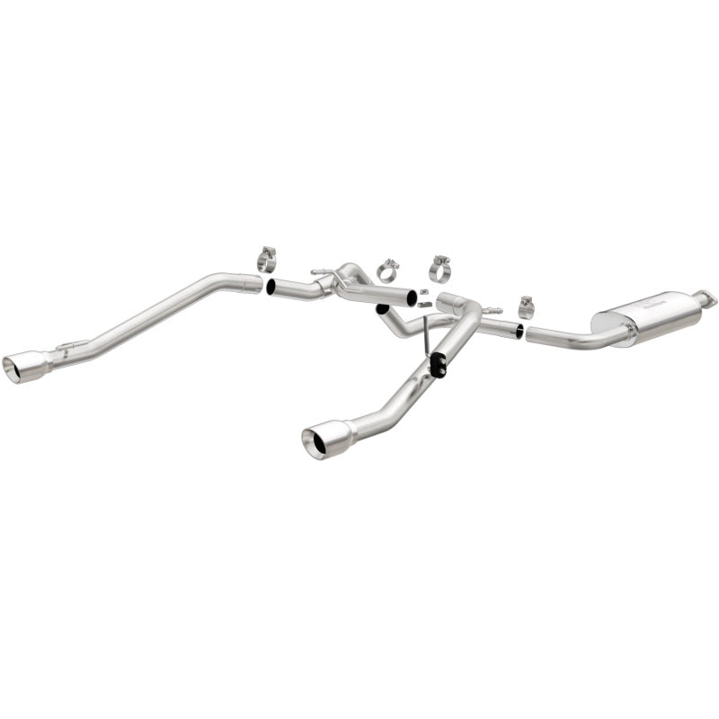 MagnaFlow Cat-Back 11-15 Chevy Cruze 1.4/1.8L 2.5in Tubing SS Dual Outlet - mag19169