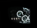 ANZO 2006-2008 Dodge Ram 1500 Projector Headlights w/ Halo Chrome (CCFL) - anz111103